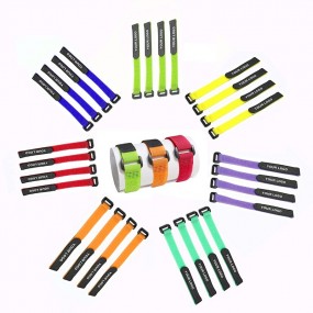 Attaches de Câble Velcro avec Œillet et Logo | Fabrican...