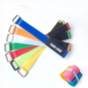 Attaches Velcro avec Œillet Métallique Personnalisées