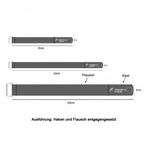 attaches auto-agrippantes avec œillet pour câbles