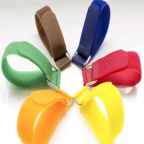 Attaches Velcro avec Œillet Métallique Personnalisées