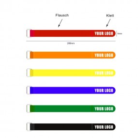Attaches velcro avec œillet personnalisées
