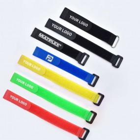 Attaches Velcro avec Œillet Personnalisées | Impression...