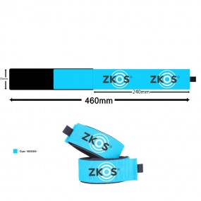 Attaches de Ski Alpin avec Logo | Sangles Velcro Person...